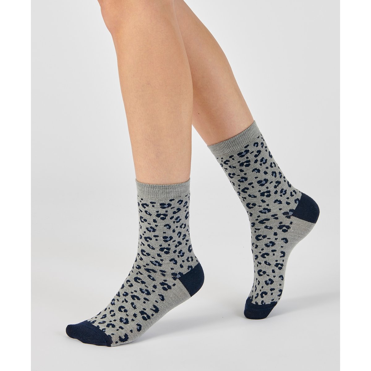 Mi-chaussettes Thermolactyl - lot de 3 lot bleu, DAMART