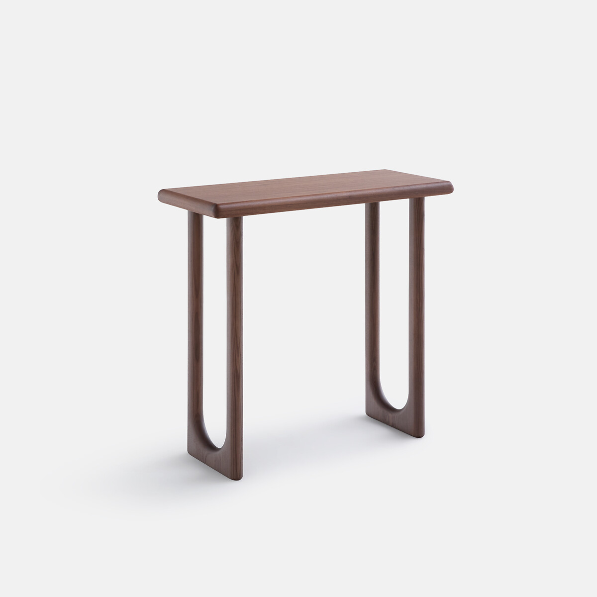 Console, en noyer massif et plaqué, frêne massif, largeur 80 cm, DOUVE noyer, LA REDOUTE INTERIEURS