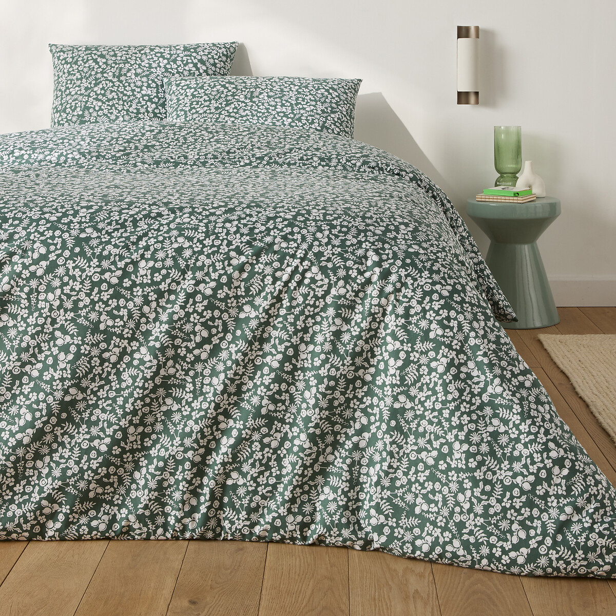 Parure de lit en coton, taie rectangulaire, Glynis imprimé floral, LA REDOUTE INTERIEURS