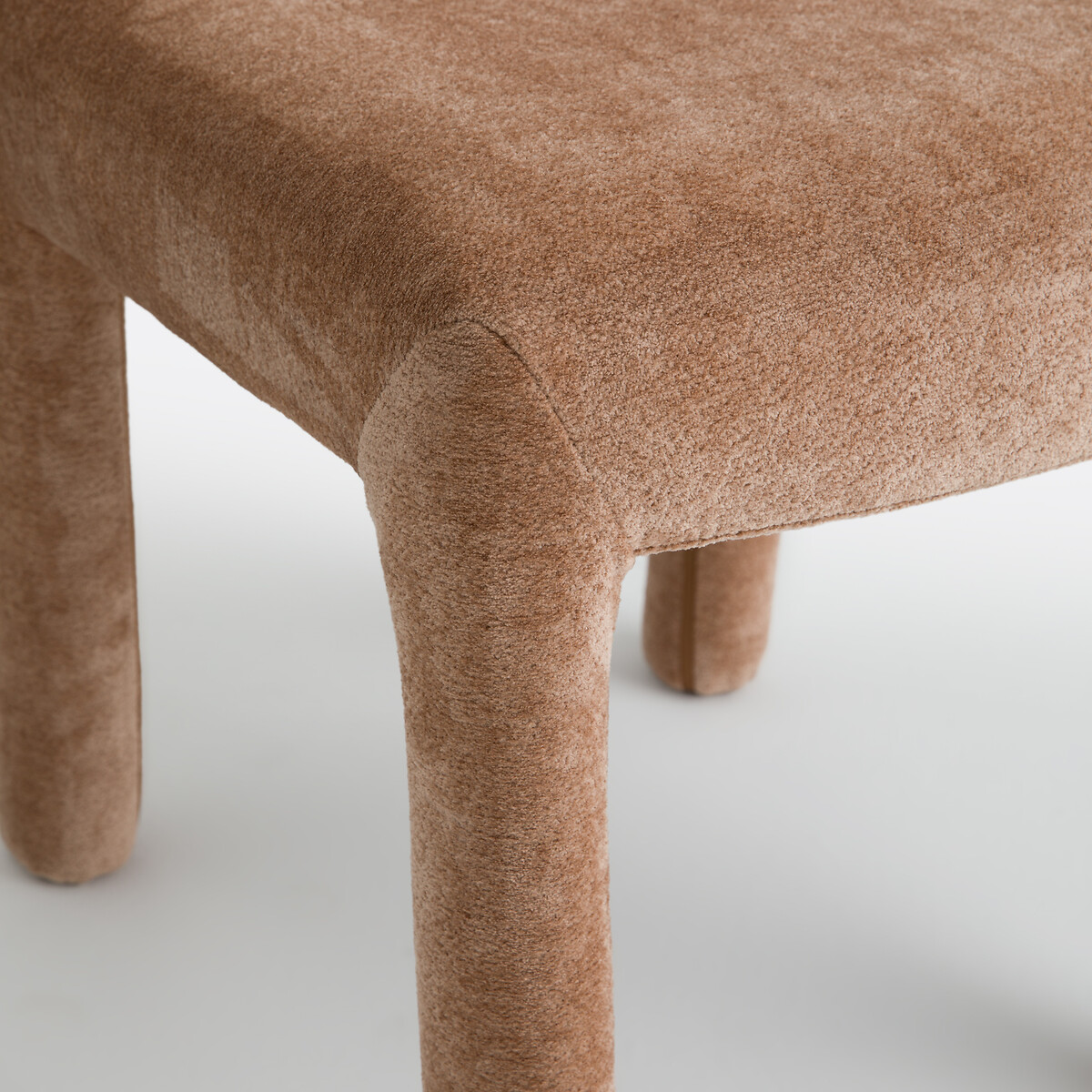 Chaise XL gainée tissu, ZÉLIE ocre, LA REDOUTE INTERIEURS