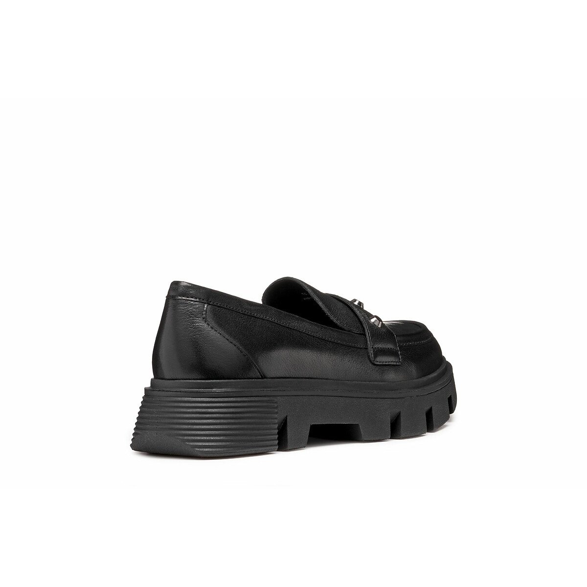 Vilde Breathable Leather Loafers black, GEOX