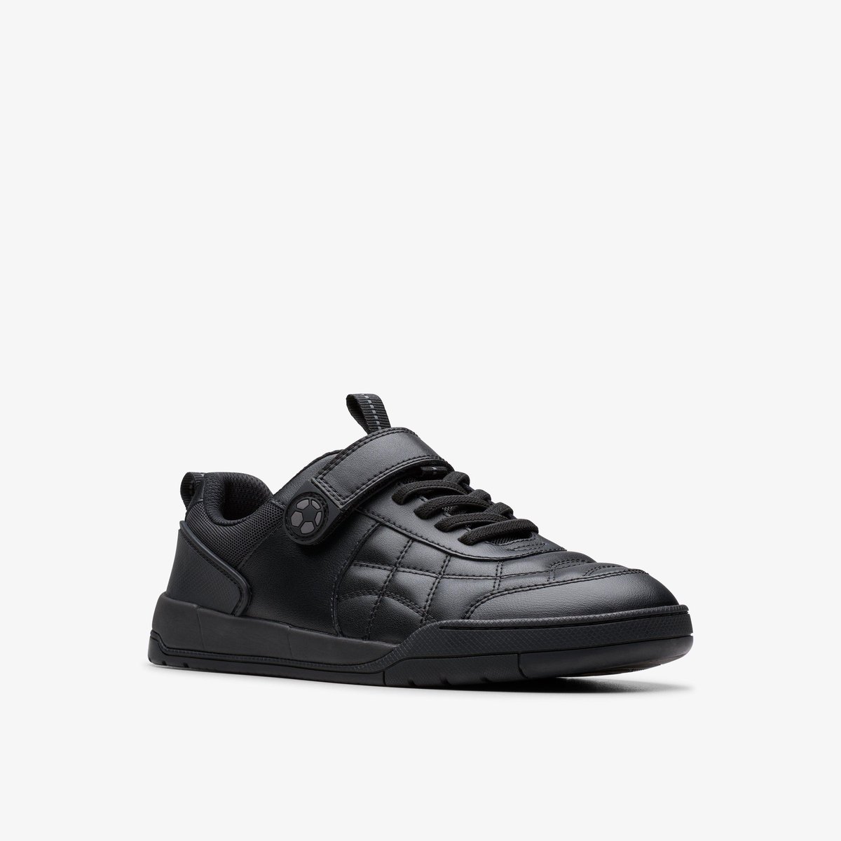 Derbies Cuir Coupe Large LASER CROSS K noir, CLARKS