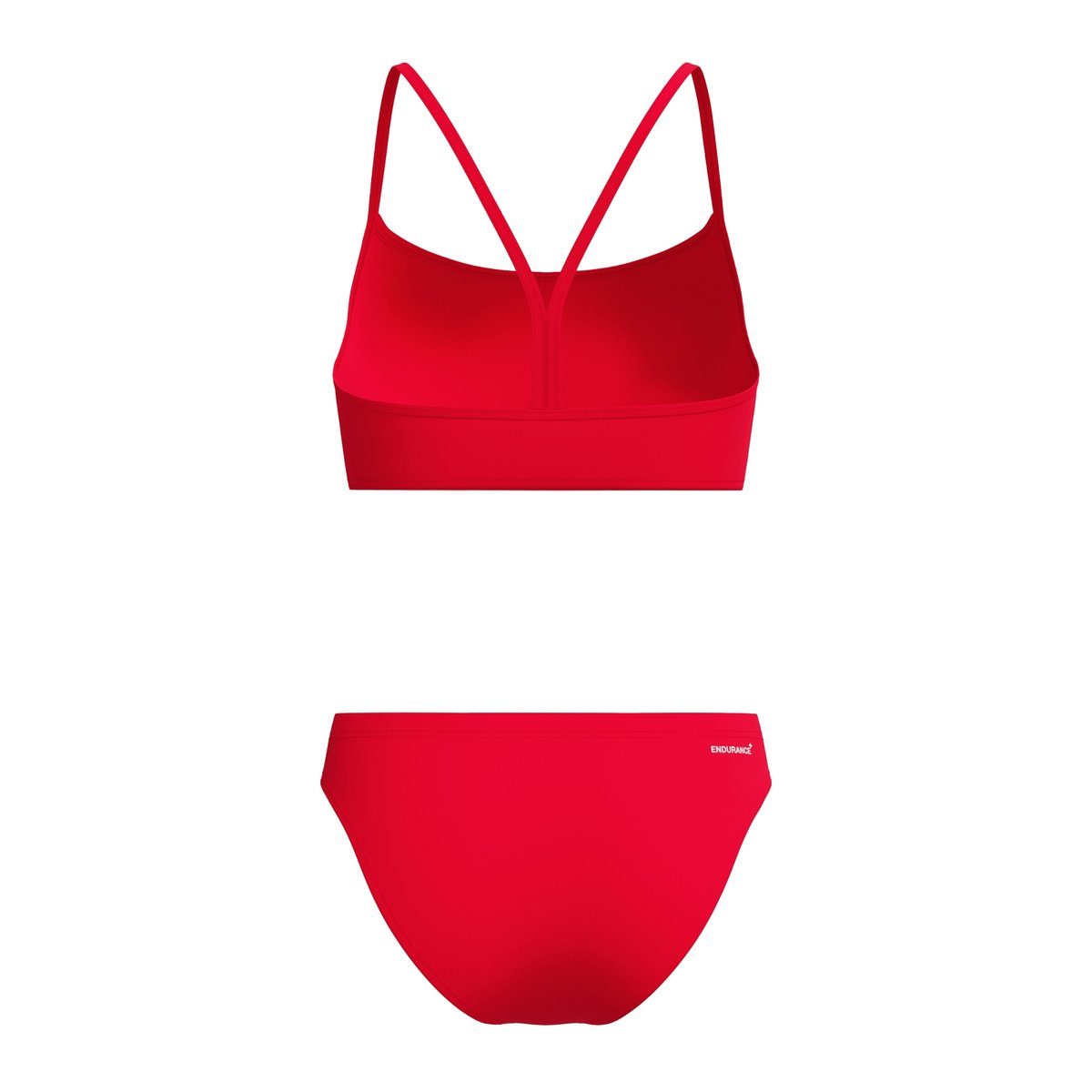 Maillot de bain 2 pièces motif/style logo rouge, SPEEDO