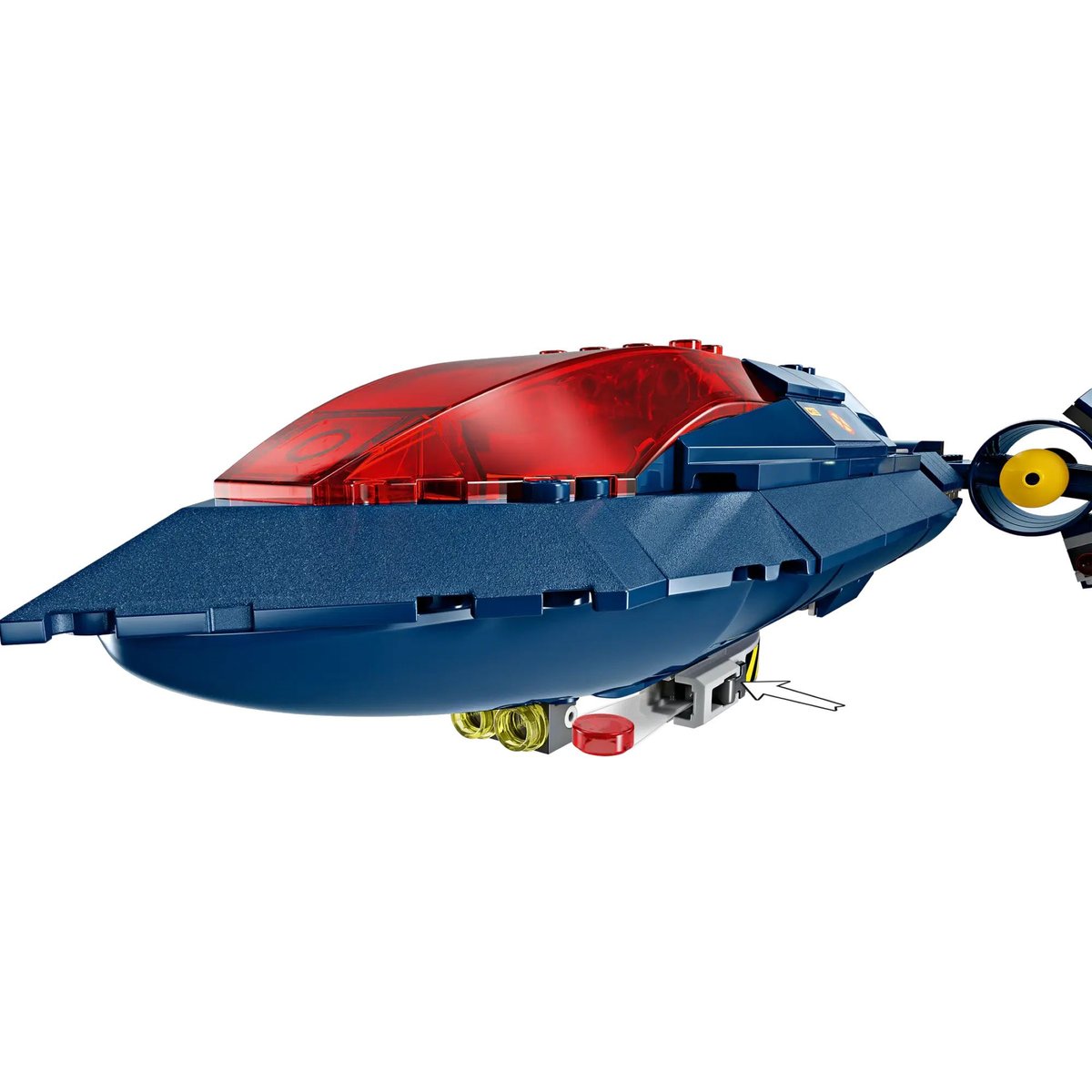 LEGO Marvel - X-jet des X-Men - Set de Construction 76281 pour Jeunes Super-Héros multicolore, LEGO