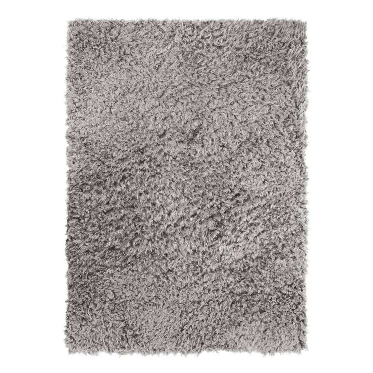 Tapis tout doux imitation fourrure AUTHENTIK gris clair, THE DECO FACTORY