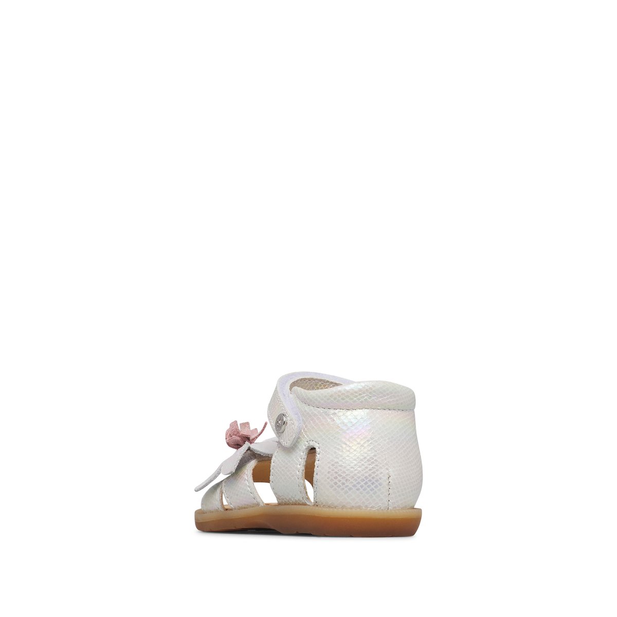 Sandales en cuir MIVY blanc-, NATURINO