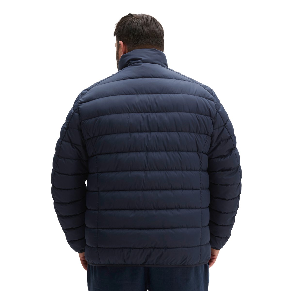 Veste matelassée regular en qualité légère et imperméable bleu foncé, MARC O'POLO