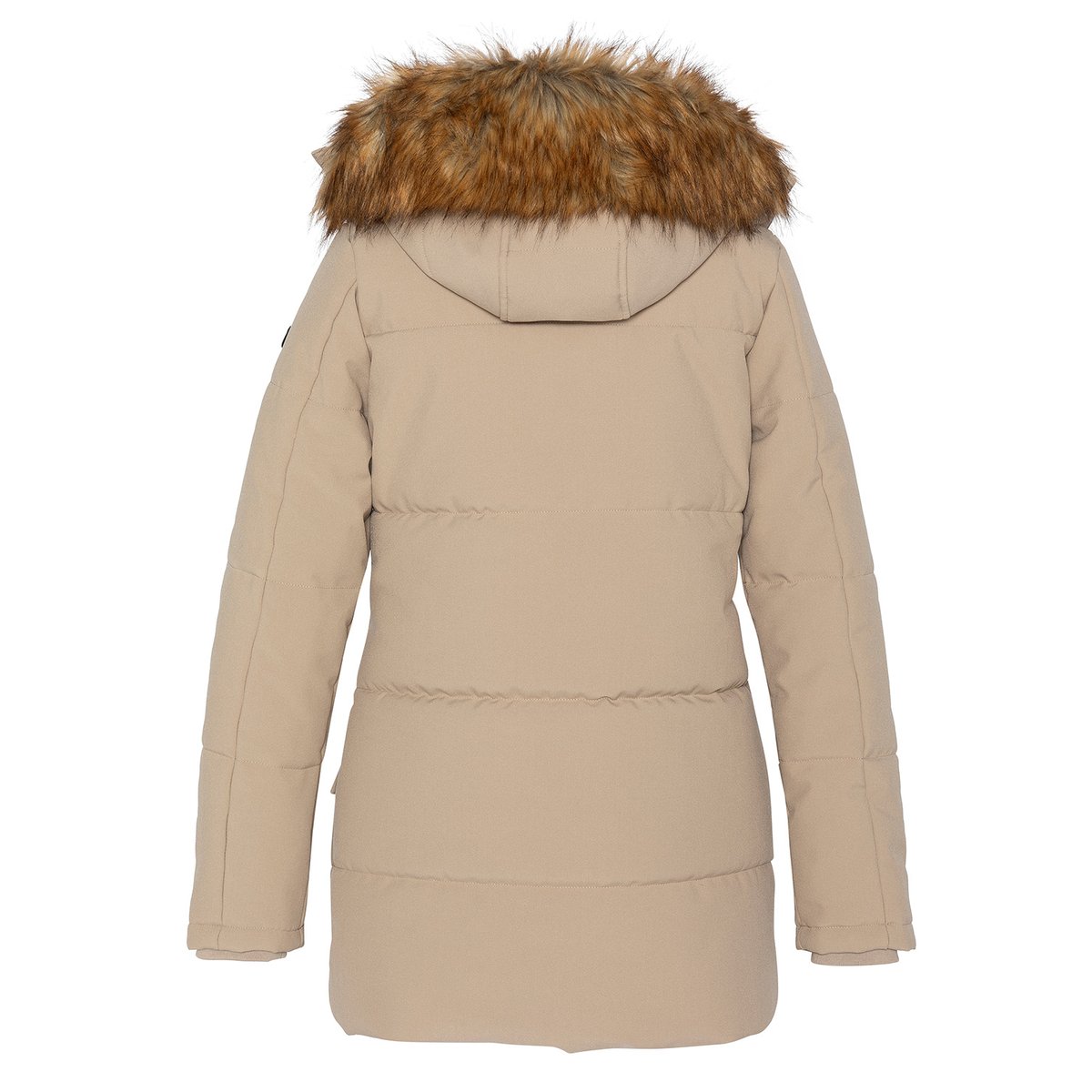 Parka à capuche beige, SCHOTT