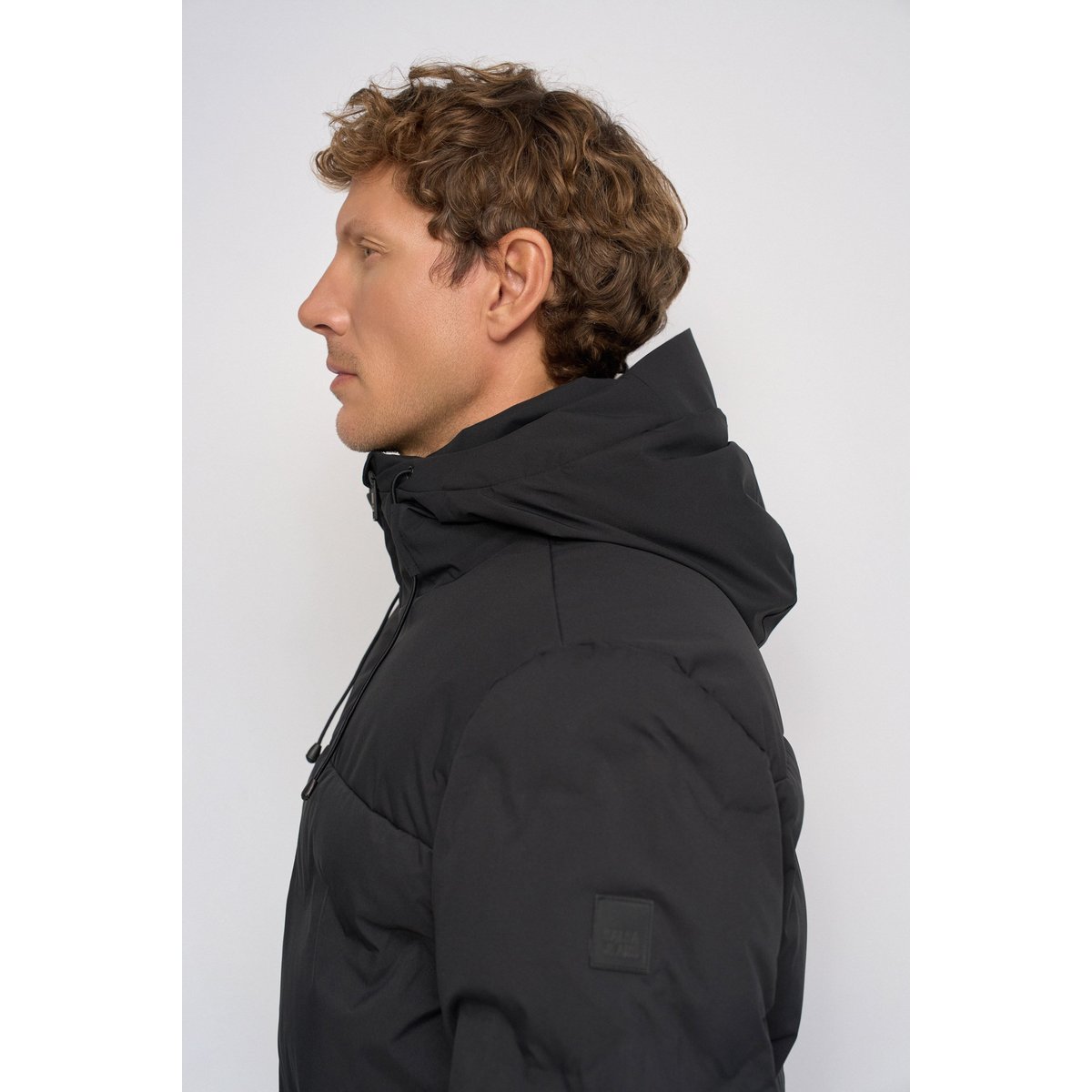 DOUDOUNE À CAPUCHE noir, SALSA JEANS