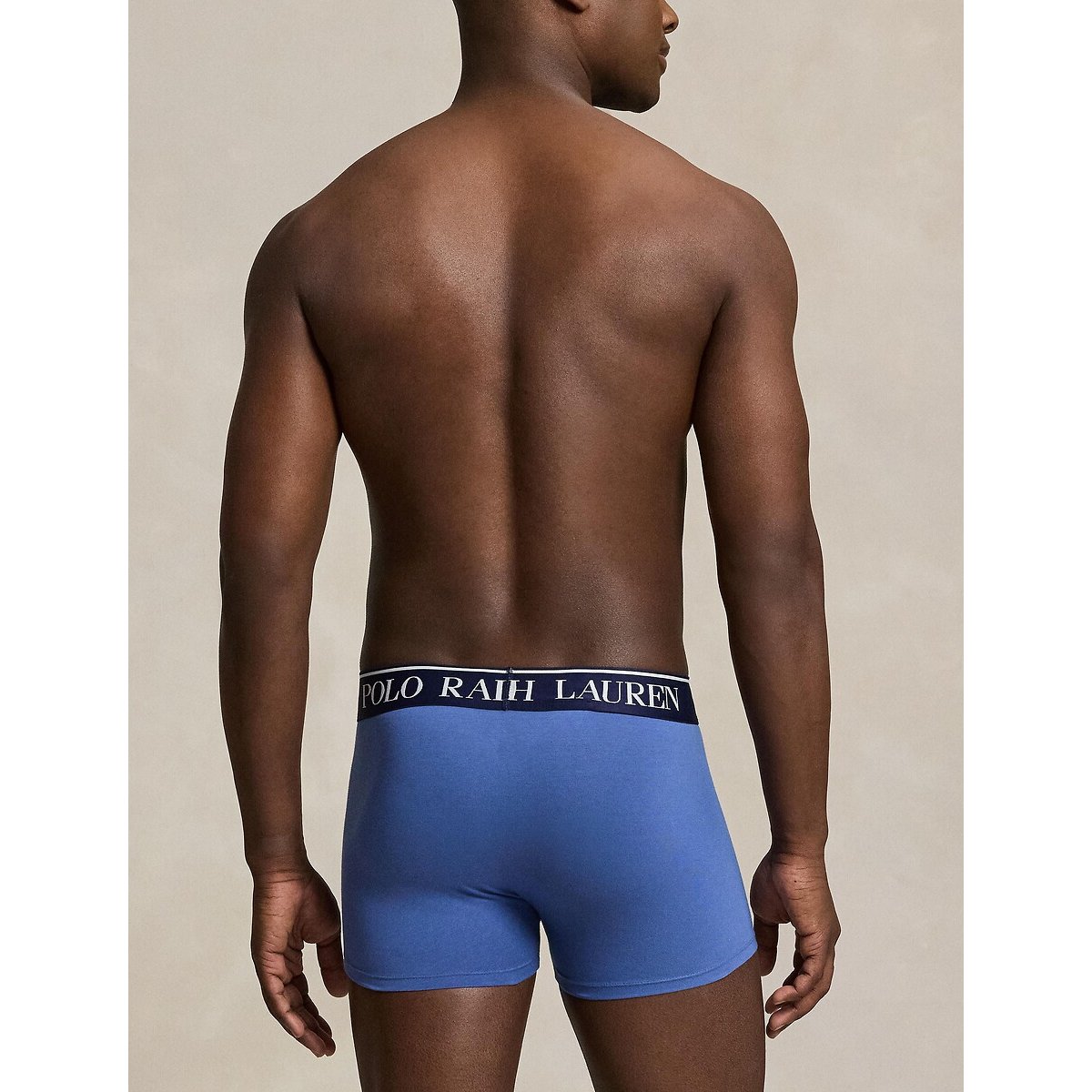 Lote de 2 calzoncillos bóxer de algodón elástico azul + verde, POLO RALPH LAUREN