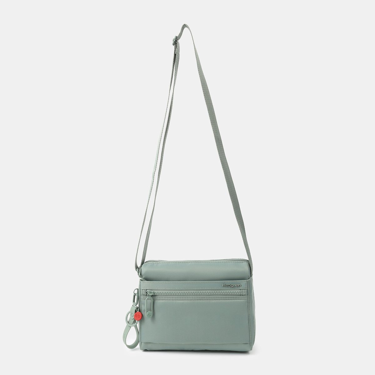 Sac bandoulière compact avec protection RFID green milieu, HEDGREN