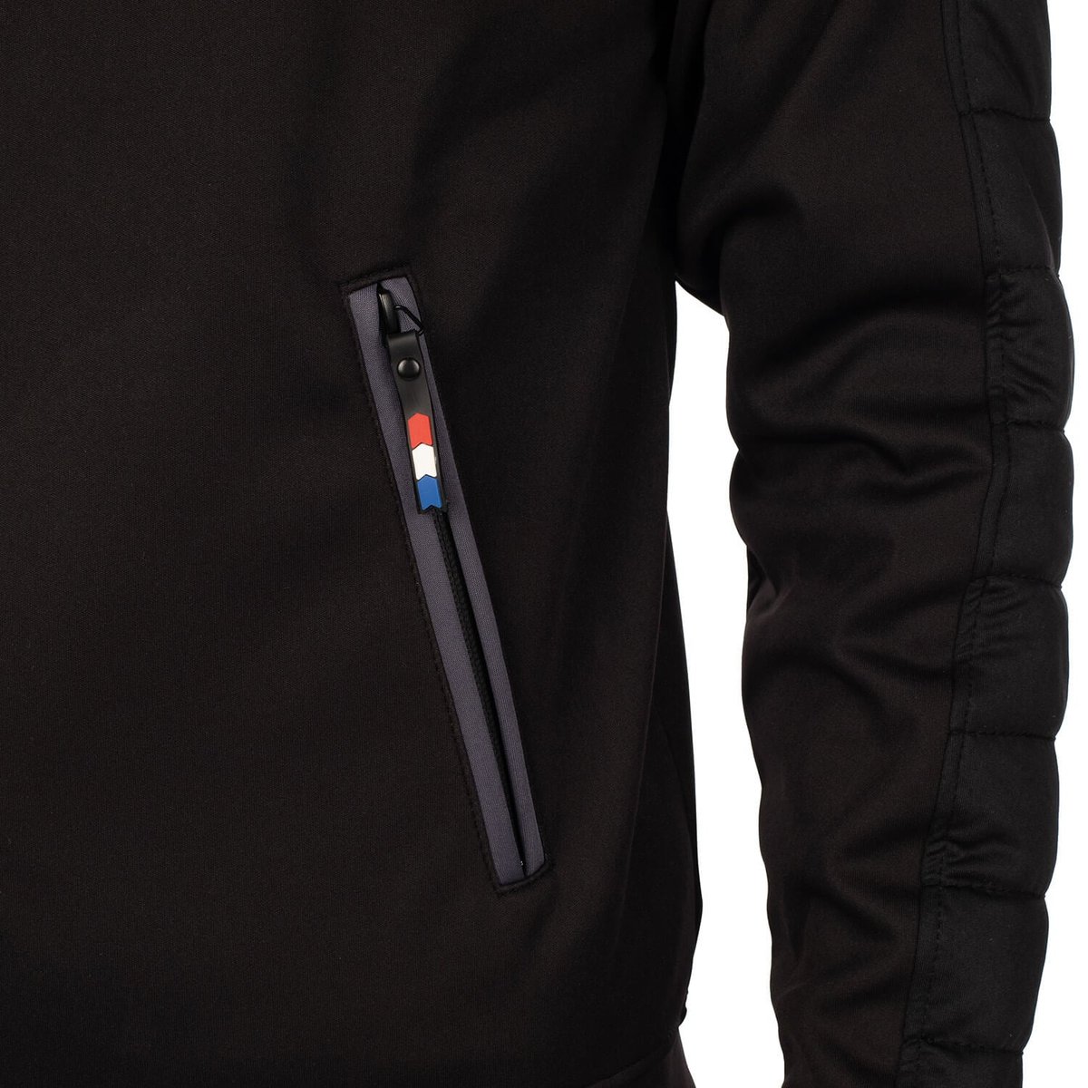 Gilet ecusson DEPERLANT noir, SHILTON