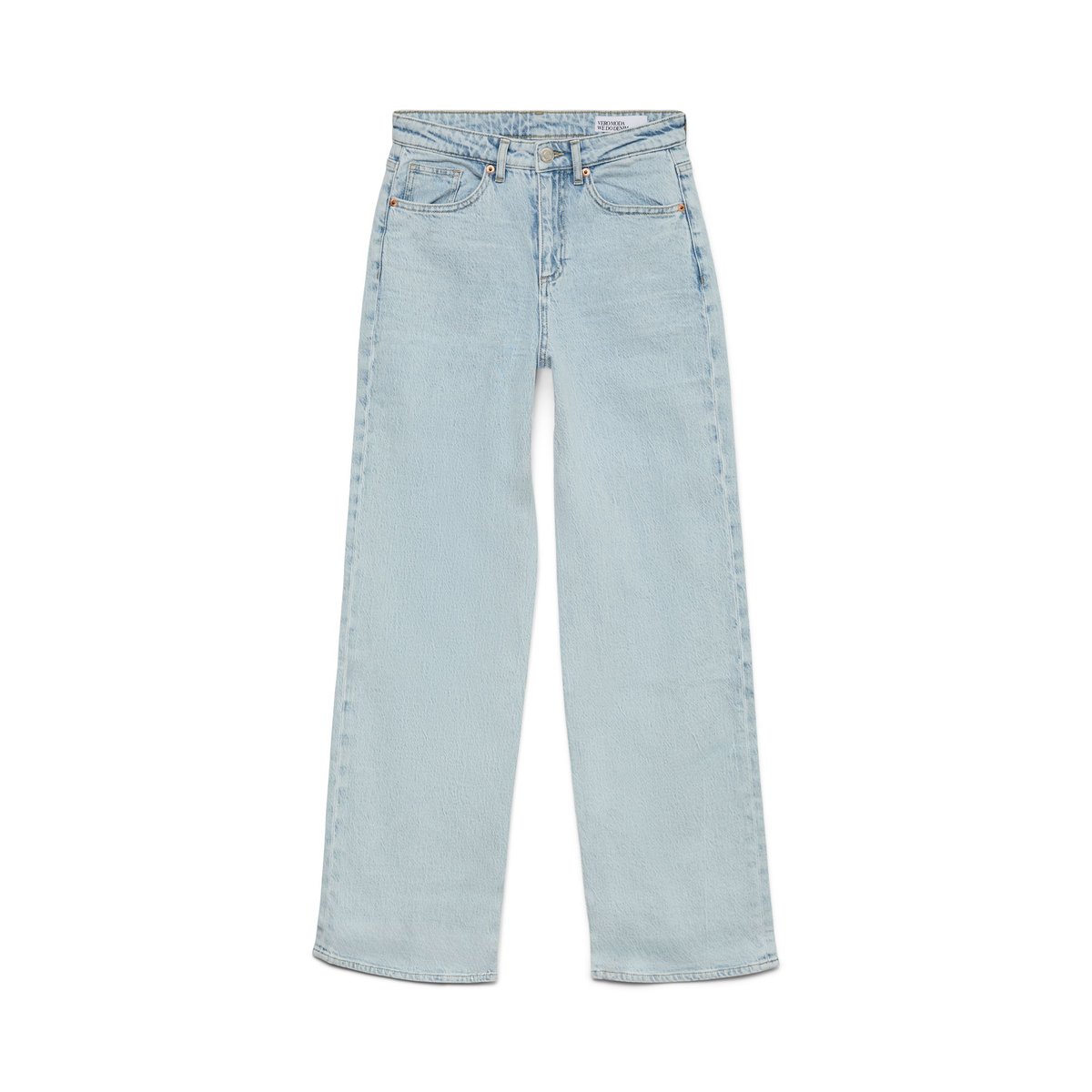 Jean À Coupe Large light blue denim, VERO MODA