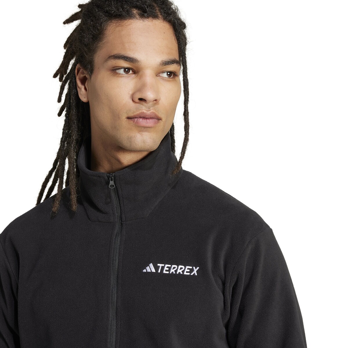 Veste polaire Essentielle 1/2 zippée Terrex noir, adidas Performance