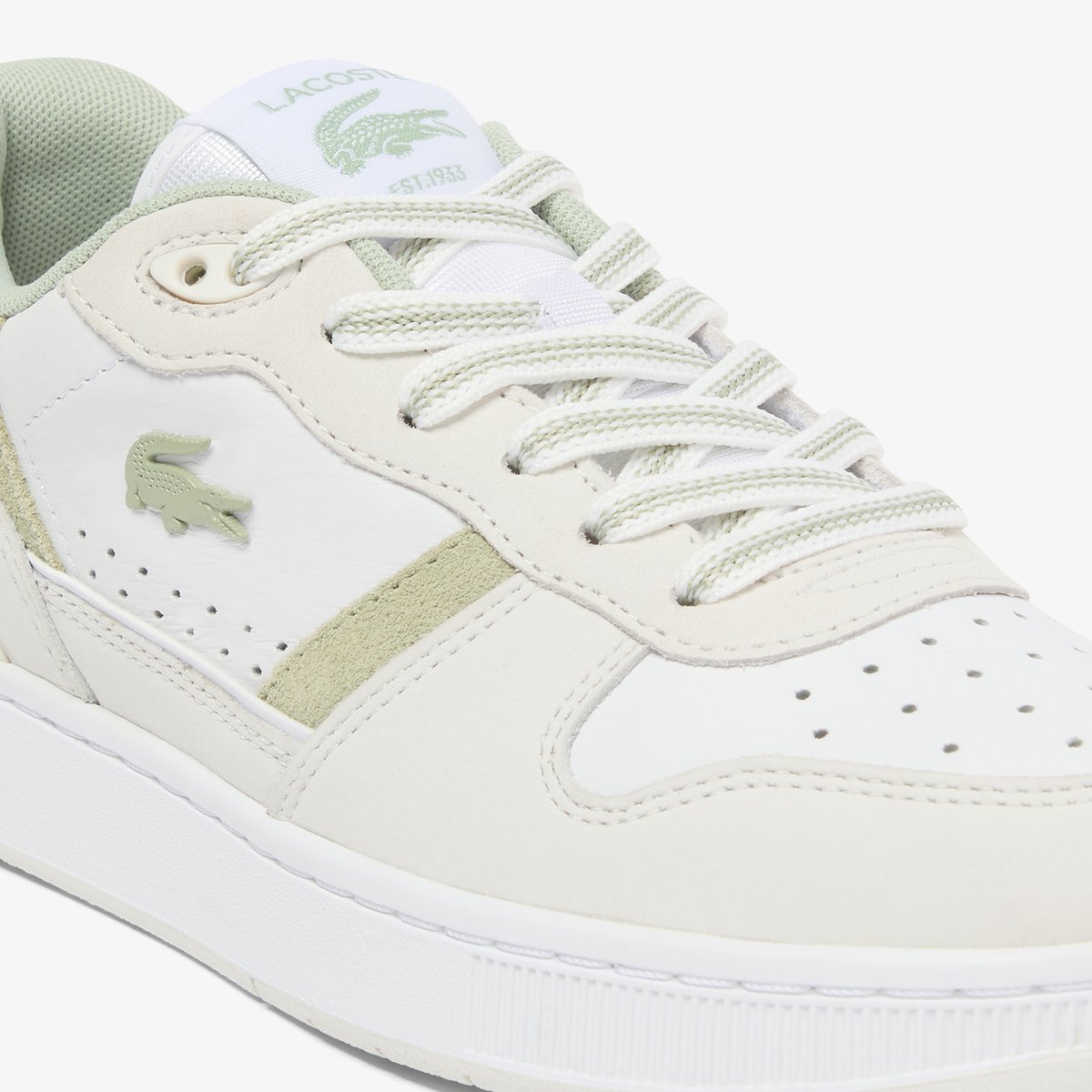 Baskets basses T Clip Set blanc-16x, LACOSTE