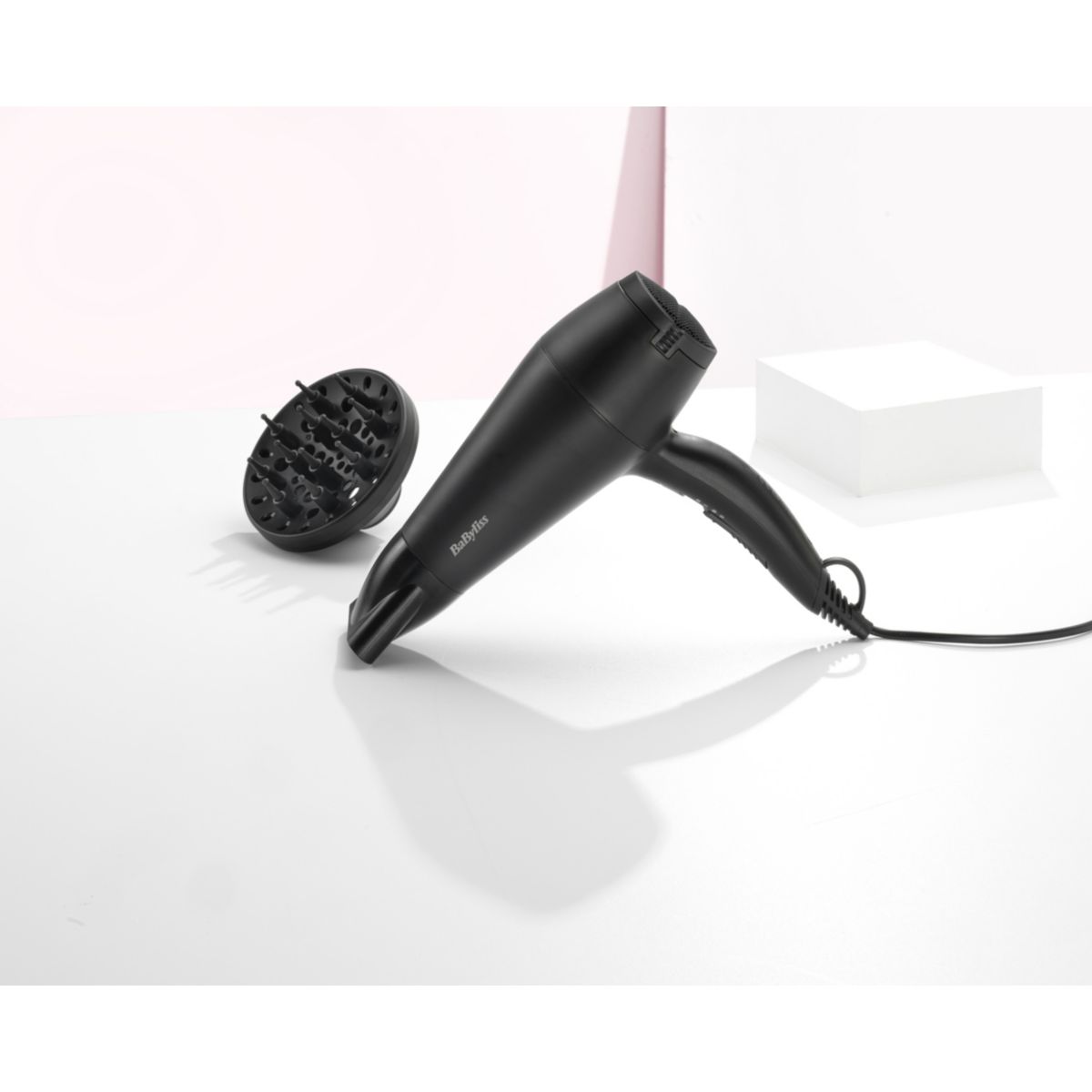 Sèche cheveux Power Smooth 2000 D215DE noir, BABYLISS
