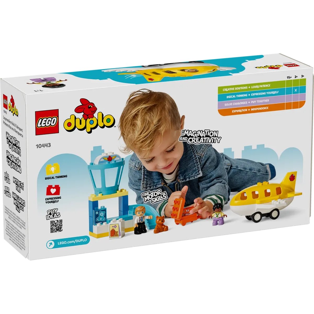 LEGO DUPLO - First Time at the Airport - 10443 multicolore, LEGO