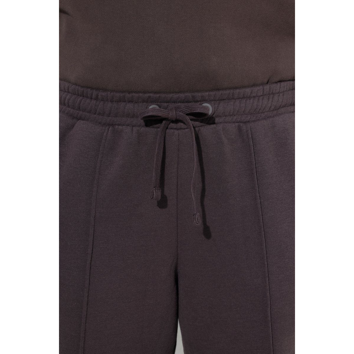 Pantalon de jogging large à taille élastique acajou, ULLA POPKEN