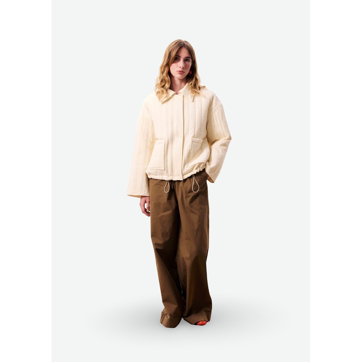 Veste NIARA beige crème, FRNCH