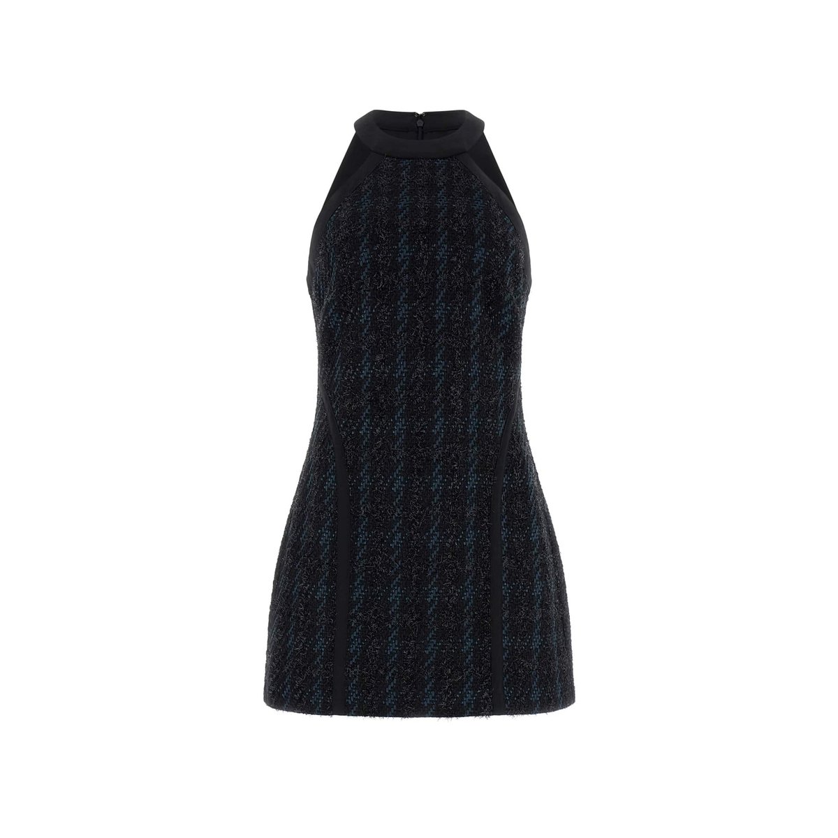 Robe En Mélange De Laine noir multi, GUESS