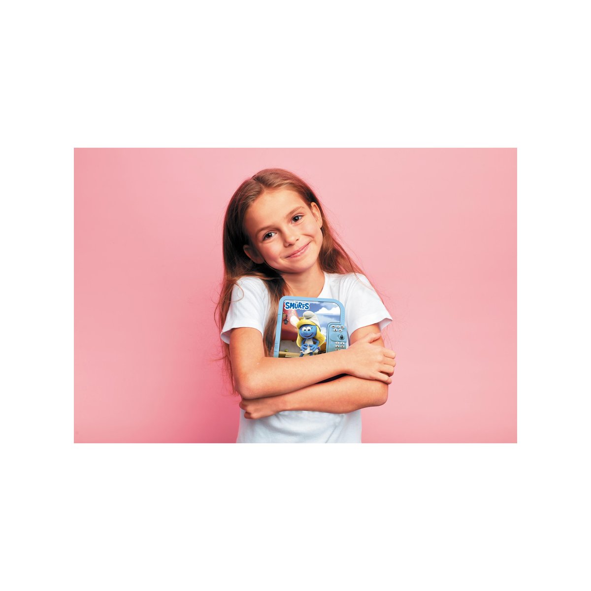 Journal intime électronique avec coffre-fort Schtroumpfs bleu, LEXIBOOK