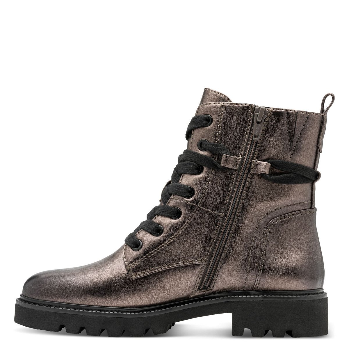 Bottine à talon multicolore etain, JANA