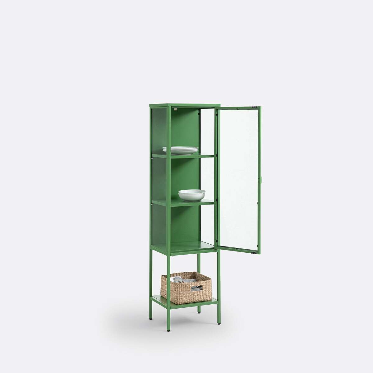 Vitrine 1 porte Melora vert, LA REDOUTE INTERIEURS