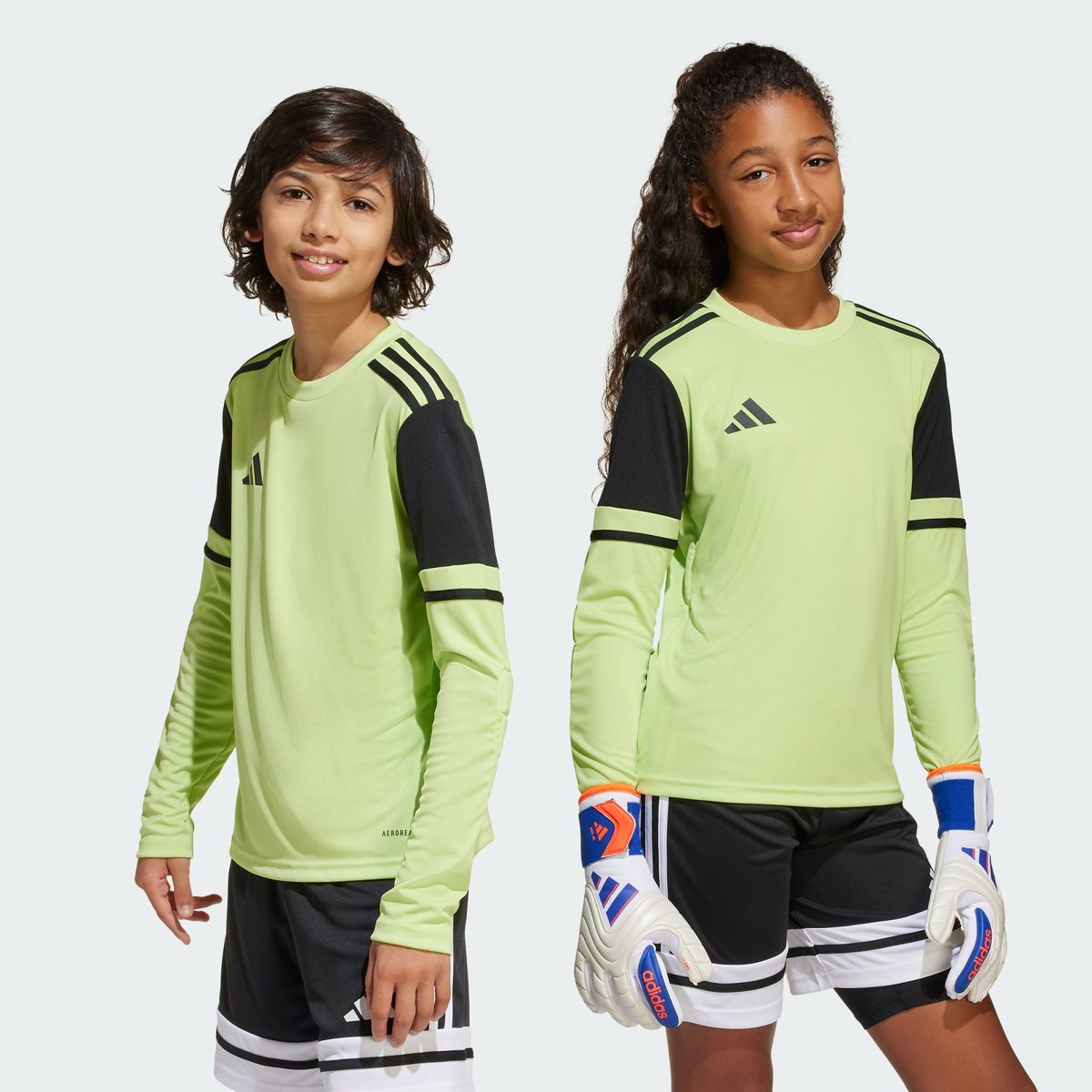 Maillot Manches Longues Gardien De But Squadra 25 Enfants Maillot Manches Longues Gardien De But Squadra 25 Enfants pulse lime / black, adidas Performance