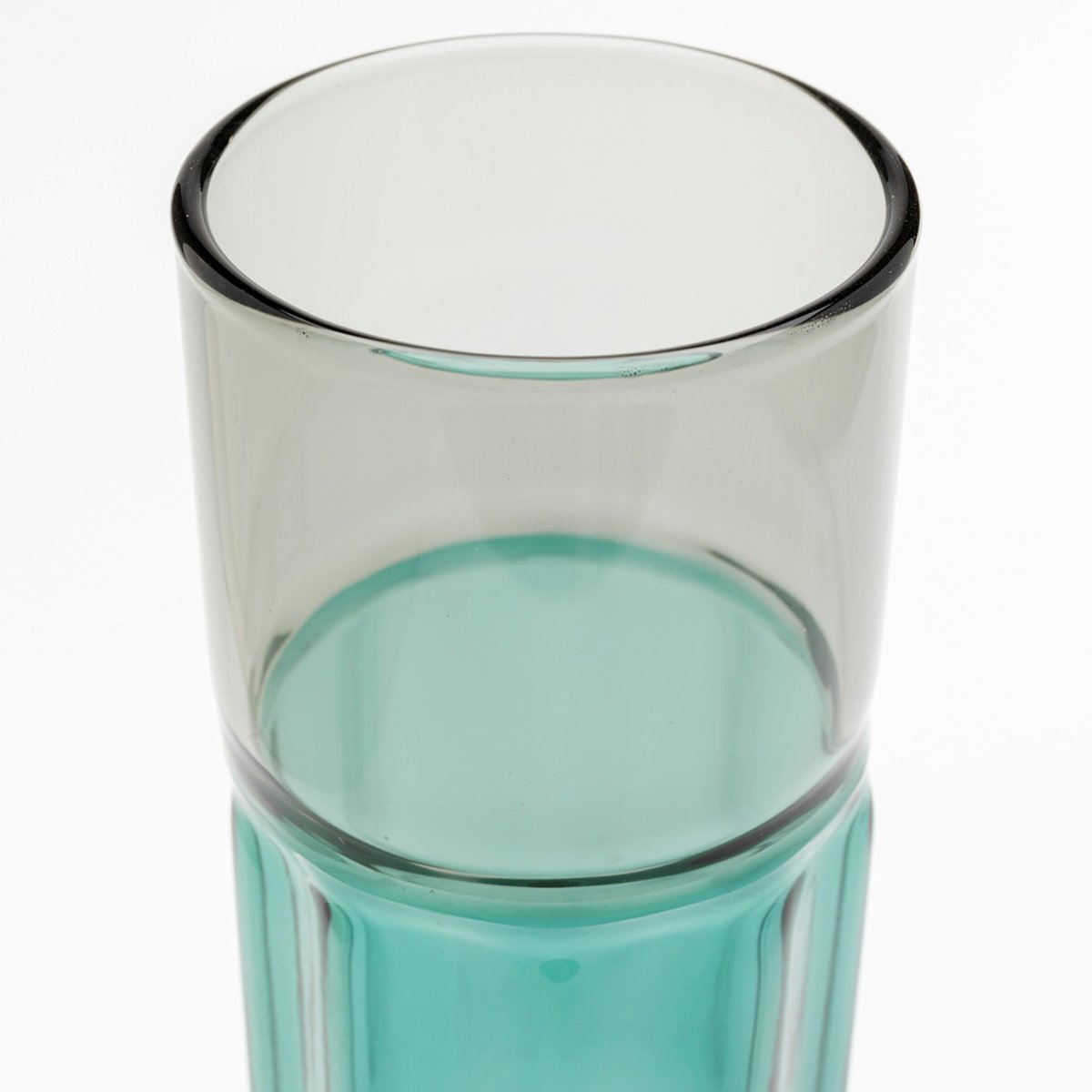 Lot de 6 flûtes à champagne, DUETTO vert, KARE DESIGN
