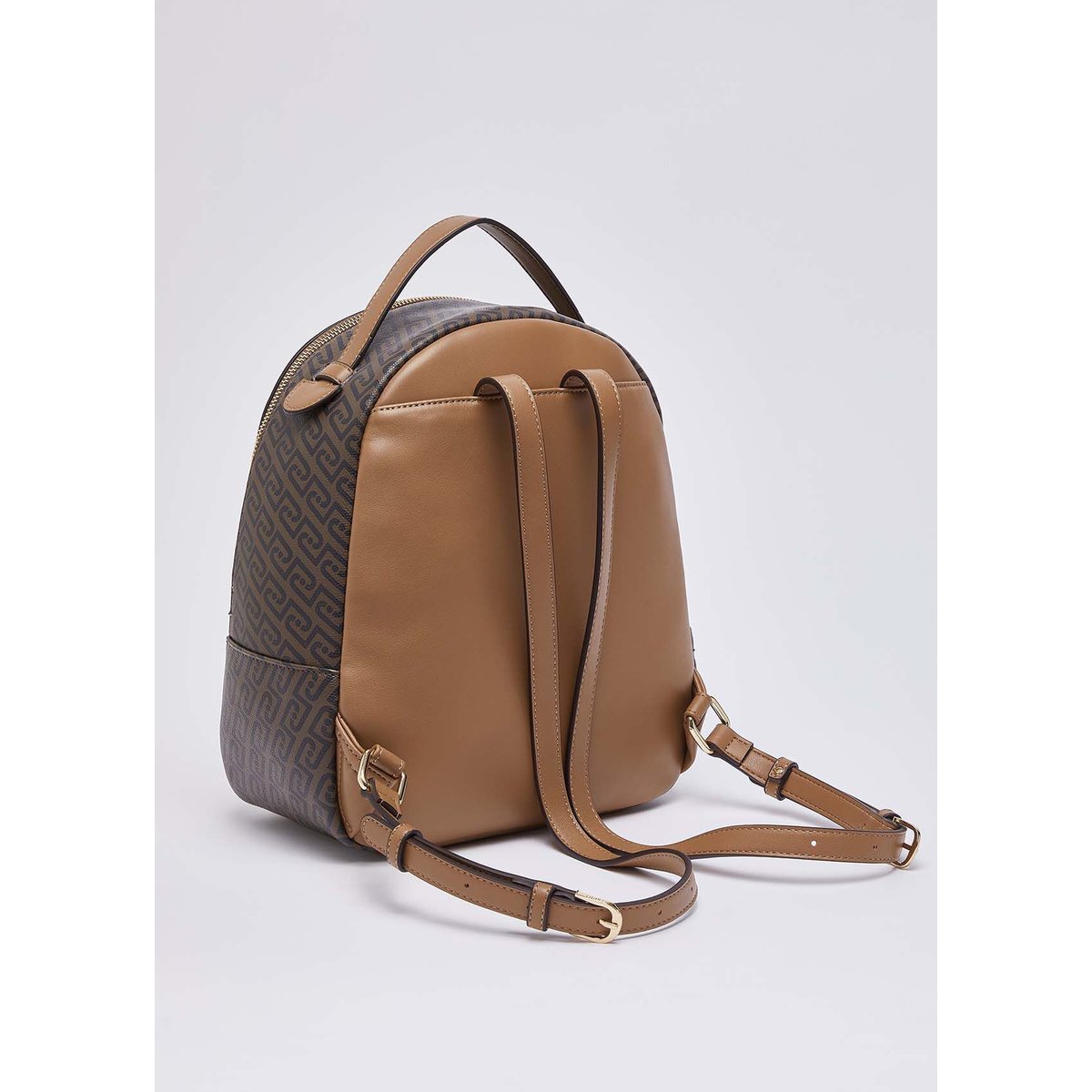 Sac à dos monogramme beige, LIU JO
