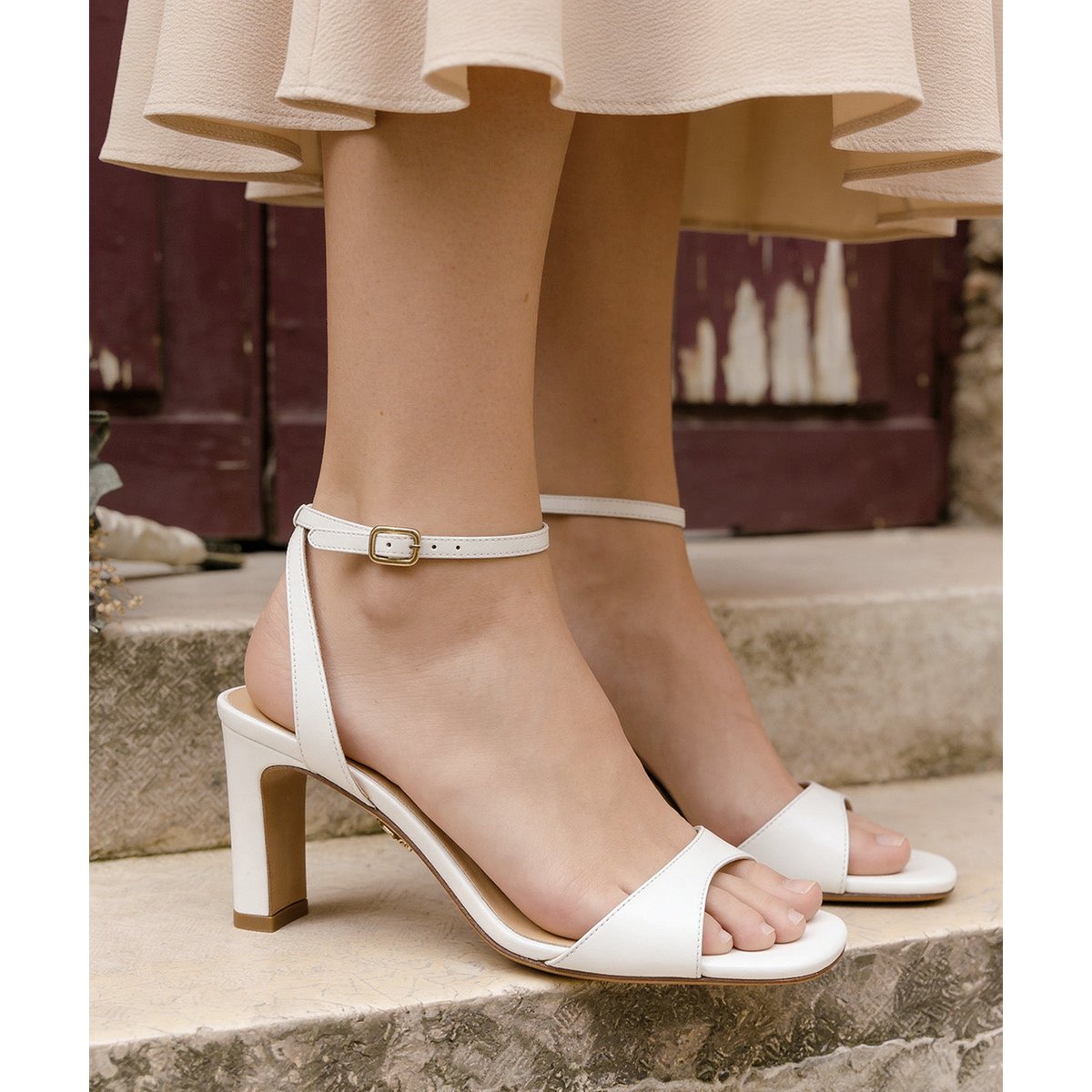 Sandales CLAIRE blanc, FINSBURY