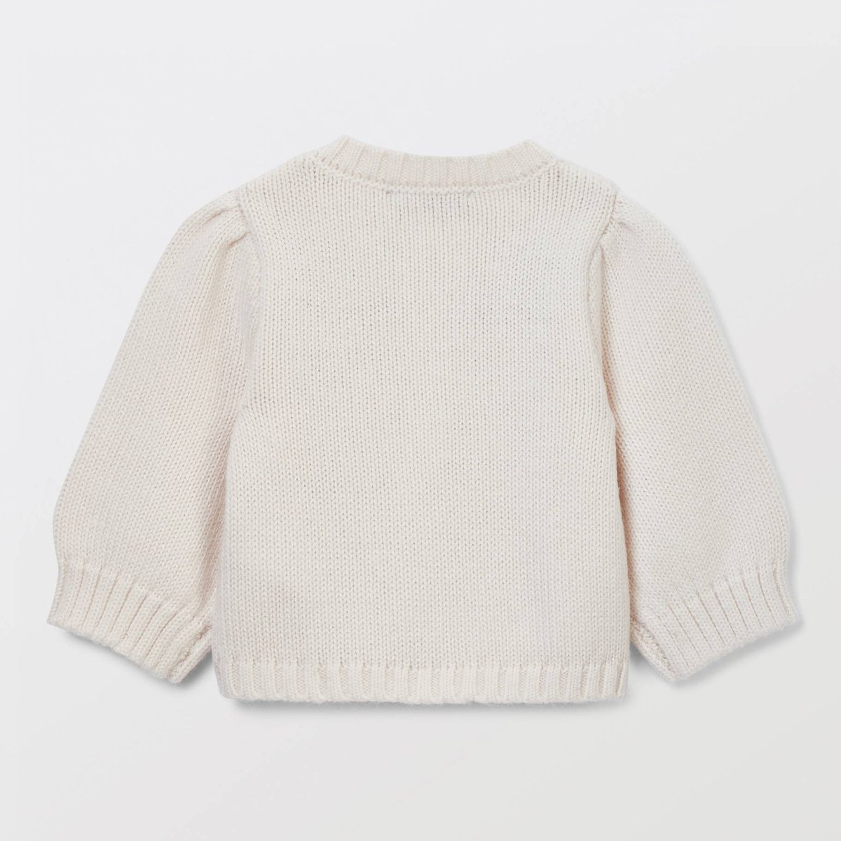 Cardigan brodé naturel, BOUT'CHOU
