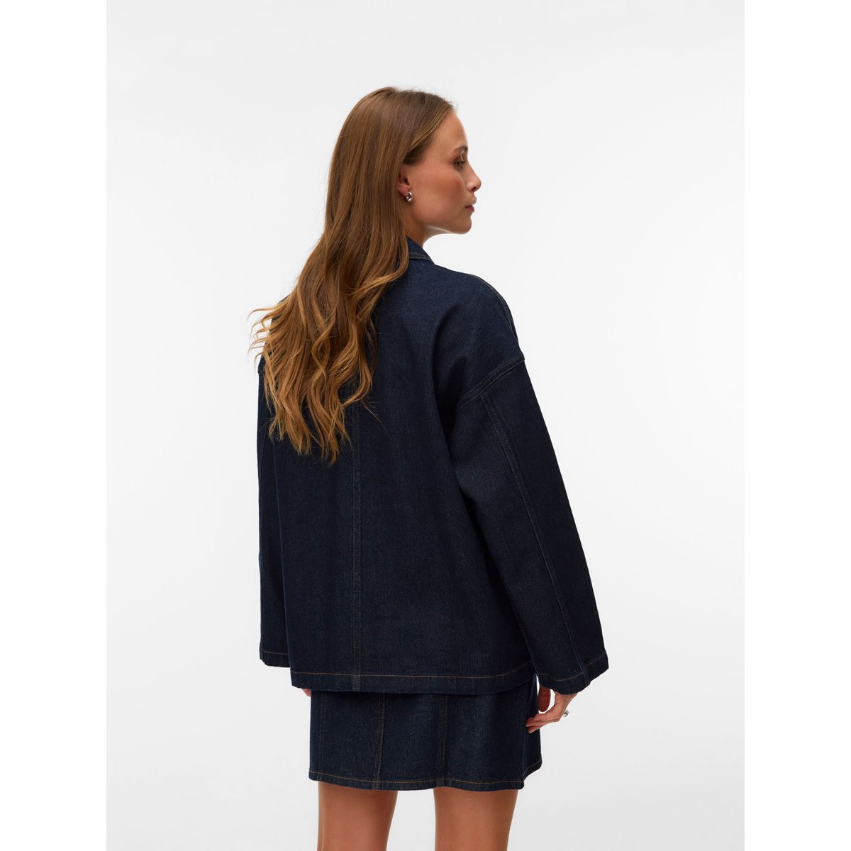 Veste En Jean dark blue denim, VERO MODA