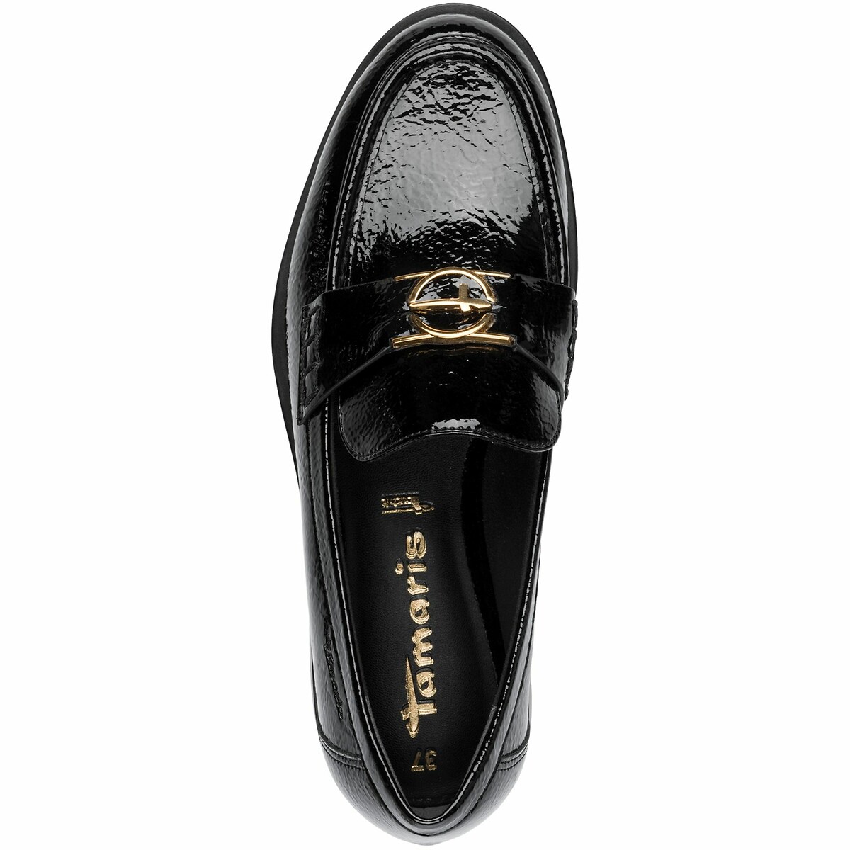 Patent Loafers black, TAMARIS