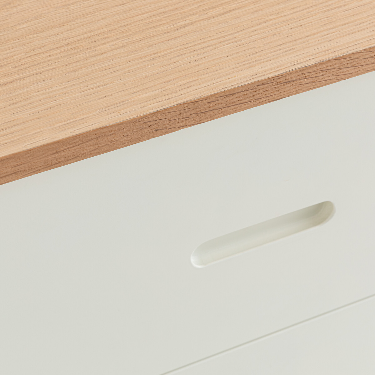 Commode 6 tiroirs, Manoe coloris chêne/blanc, LA REDOUTE INTERIEURS