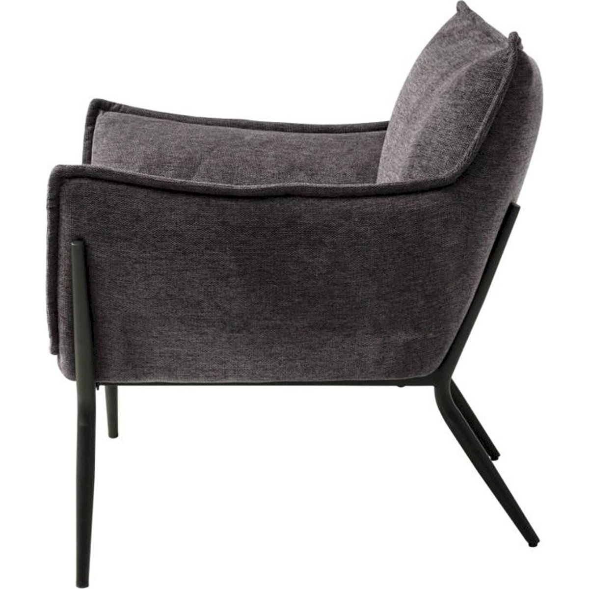Fauteuil crapaud collection BIPPY gris foncé, RECOLLECTION