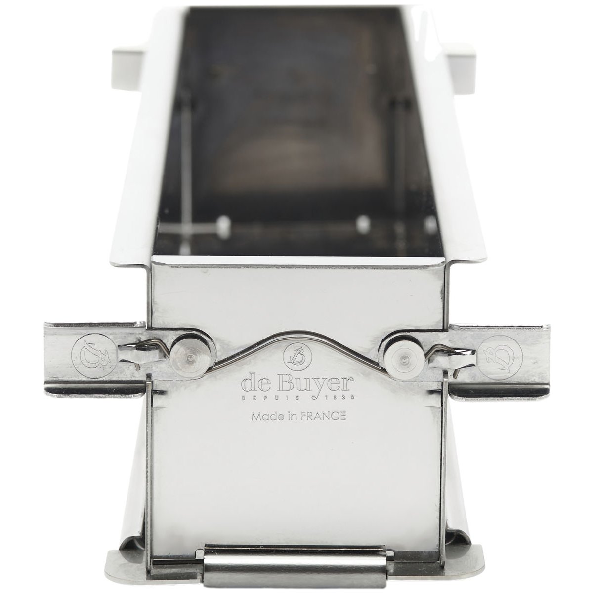 Moule perforé pliant - 35 x 7 x 7,5 cm gris, DE BUYER