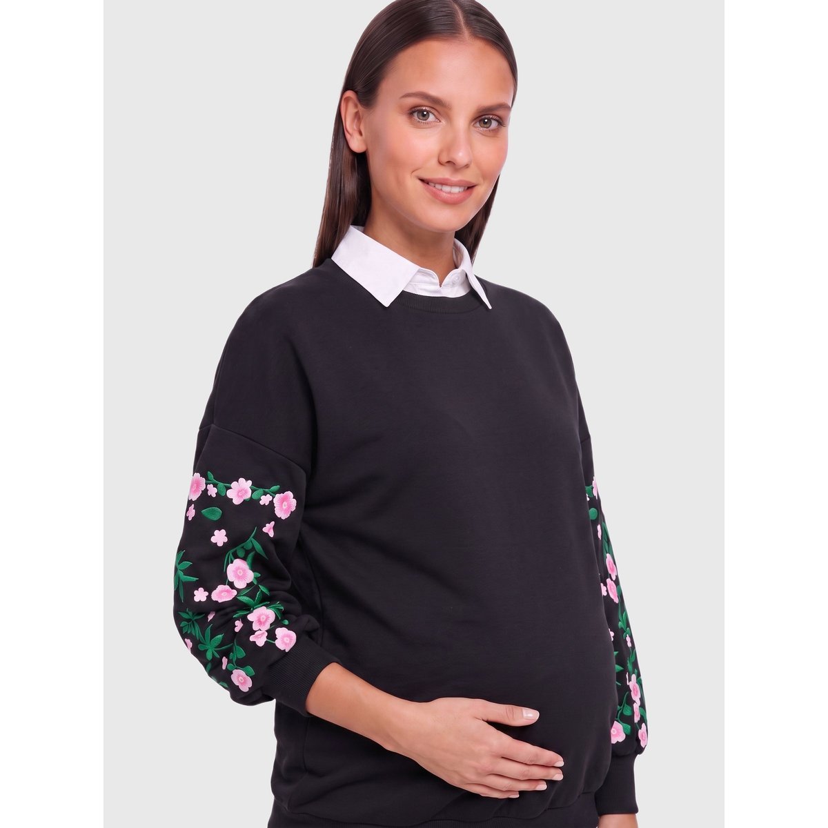 Sweat-Shirt black 1, ONLY