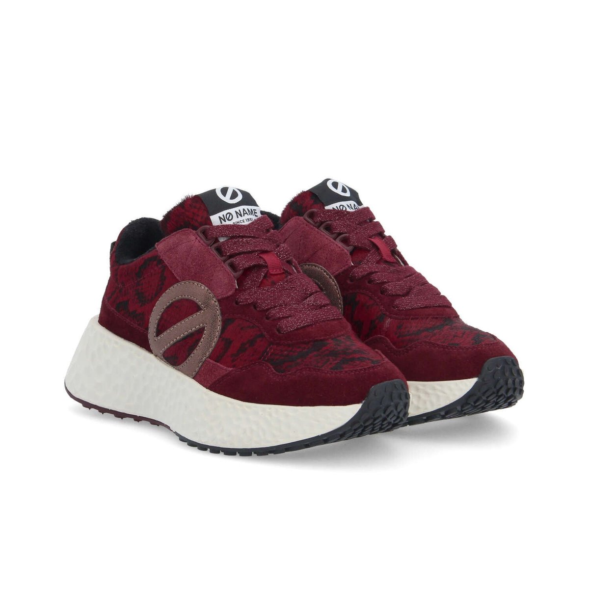 CARTER JOGGER W SNAKE KISS ROUGE - Collier orné de Cristaux Swarovski® inclus rouge, NO NAME