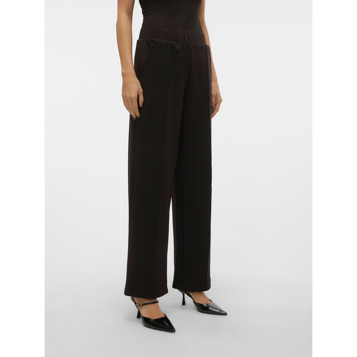 Pantalon À Jambe Large noire - black, VERO MODA