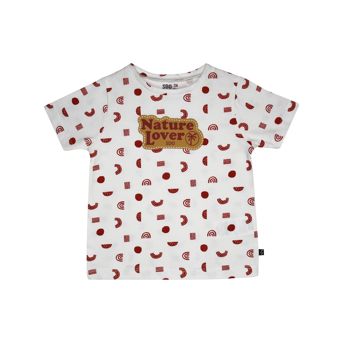 Tee shirt lakdar manches courtes enfant blanc, SUCRE D'ORGE