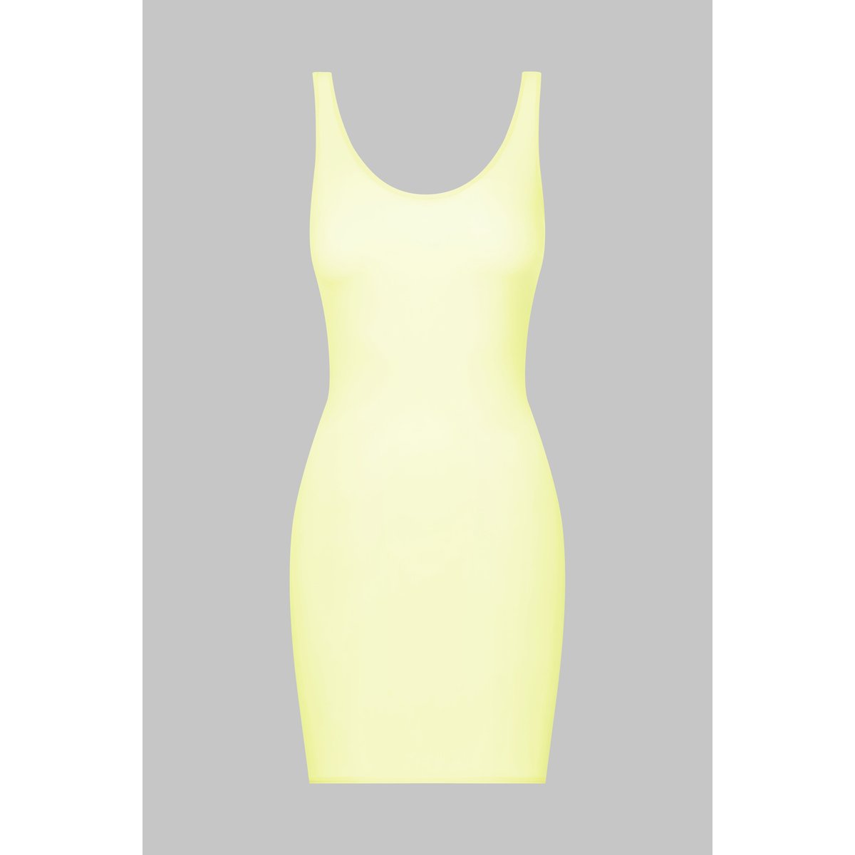 Robe Courte Dos Nu DOUBLE SENS jaune, MAISON CLOSE