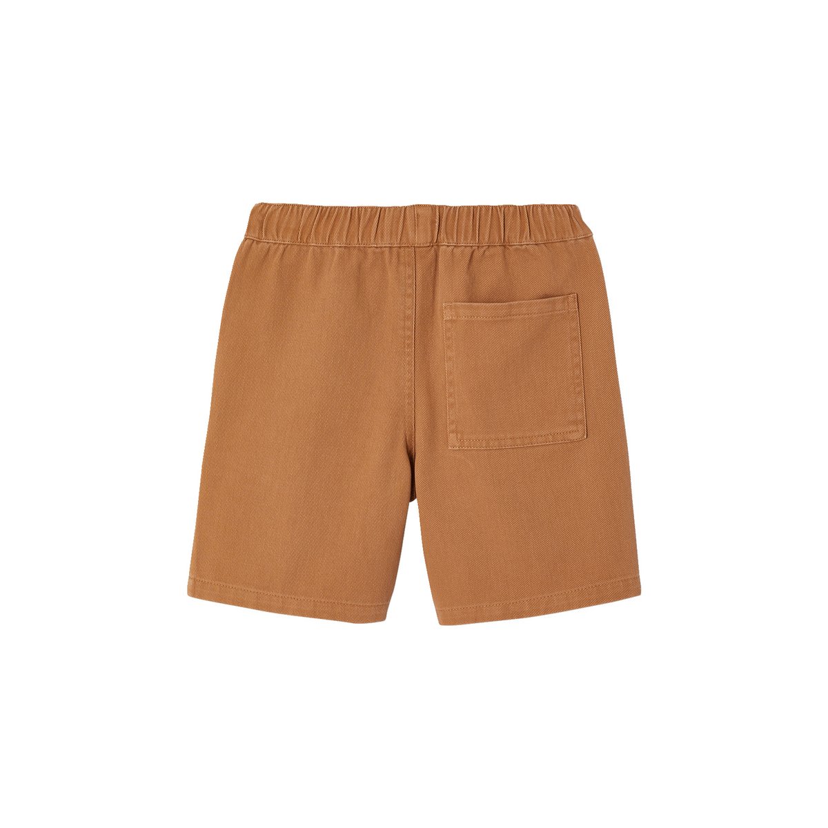 Bermuda en twill camel, VERTBAUDET