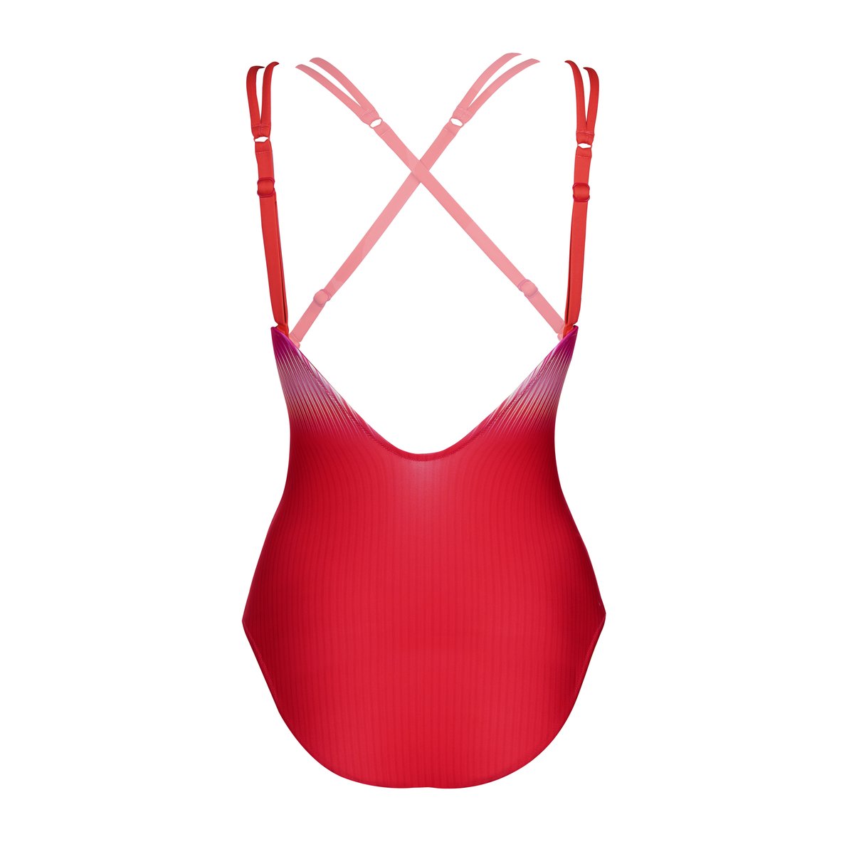 Maillot de bain une pièce armaturé OSAKA rose, LISCA