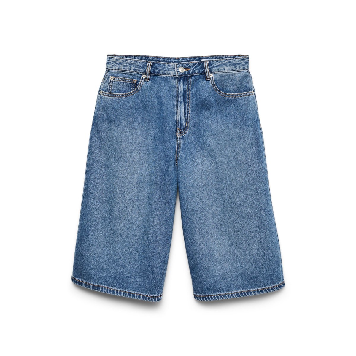 Short En Denim medium blue denim 1, VERO MODA