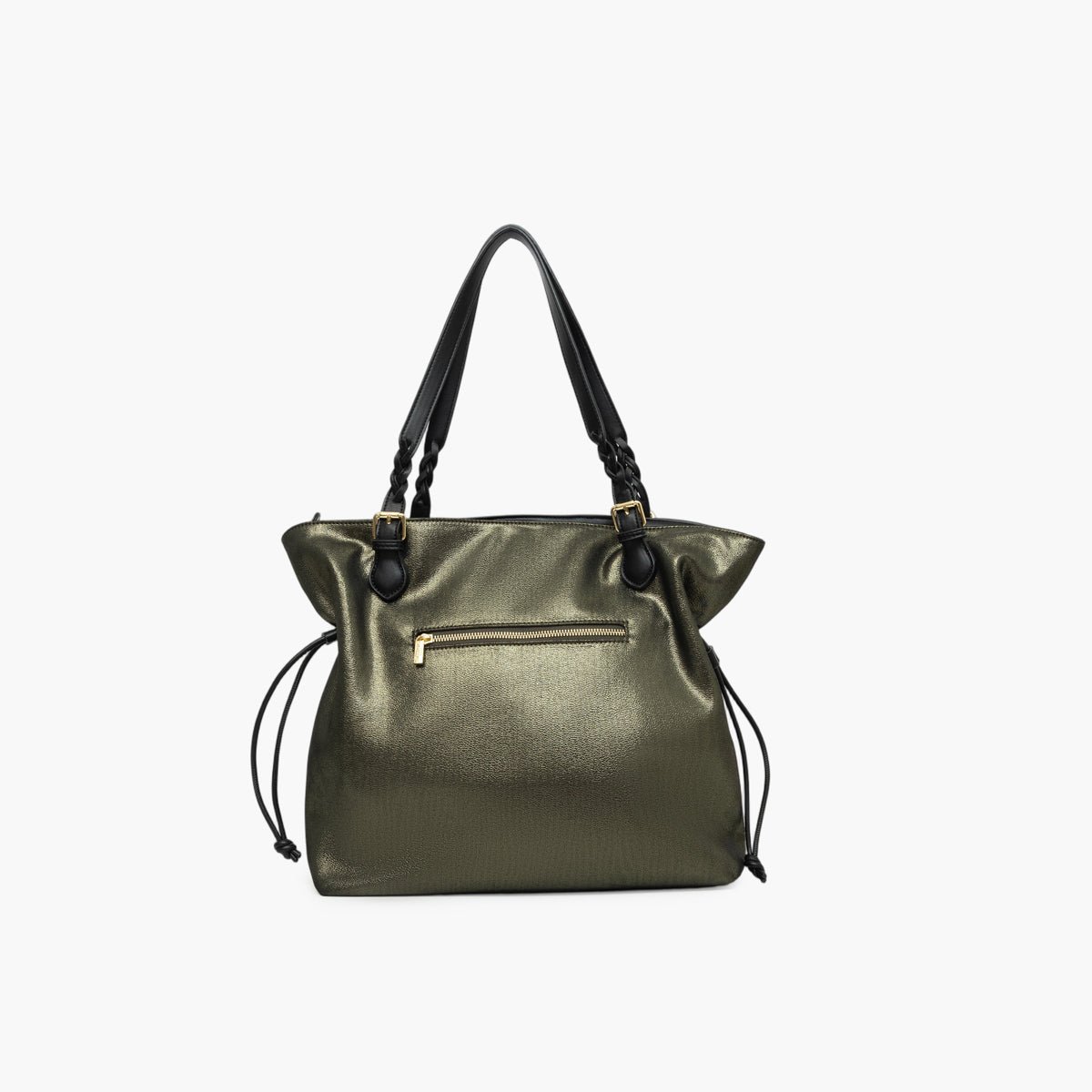 Grand sac shopper  Tyler doré,kaki, LOLLIPOPS