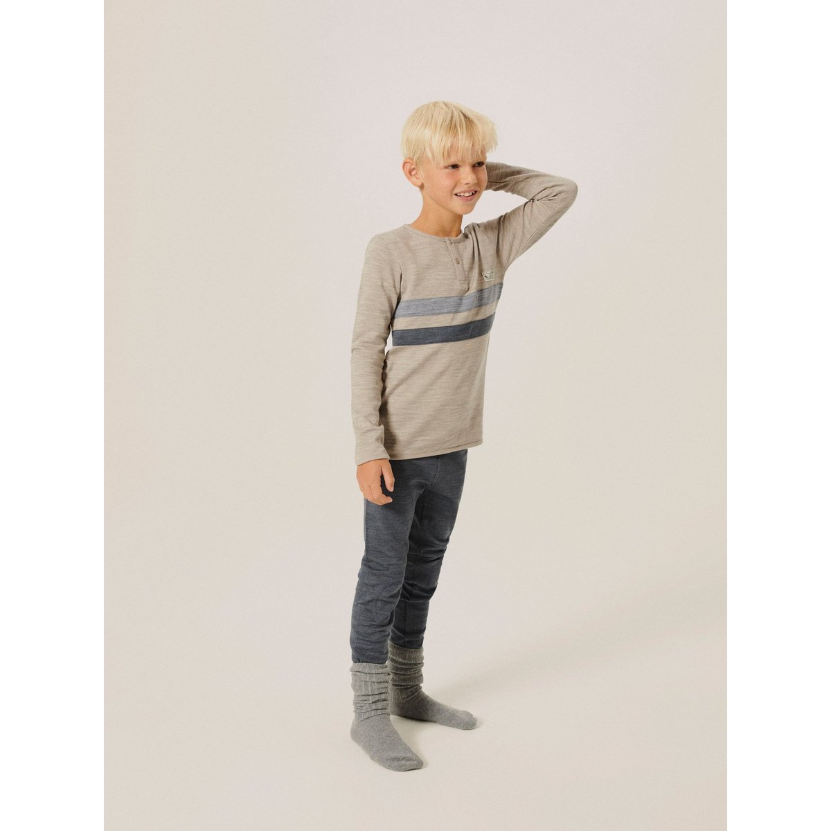 Caleçon Long ombre blue, NAME IT