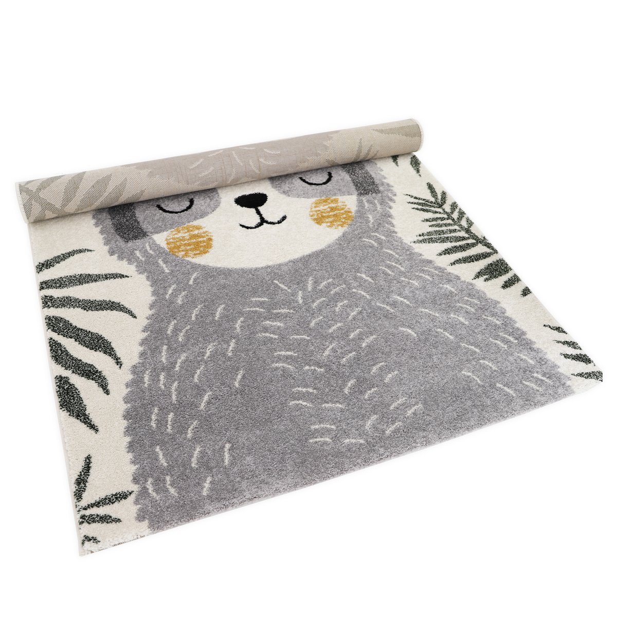 Tapis enfant paresseux AKIKO multicolore, NATTIOT