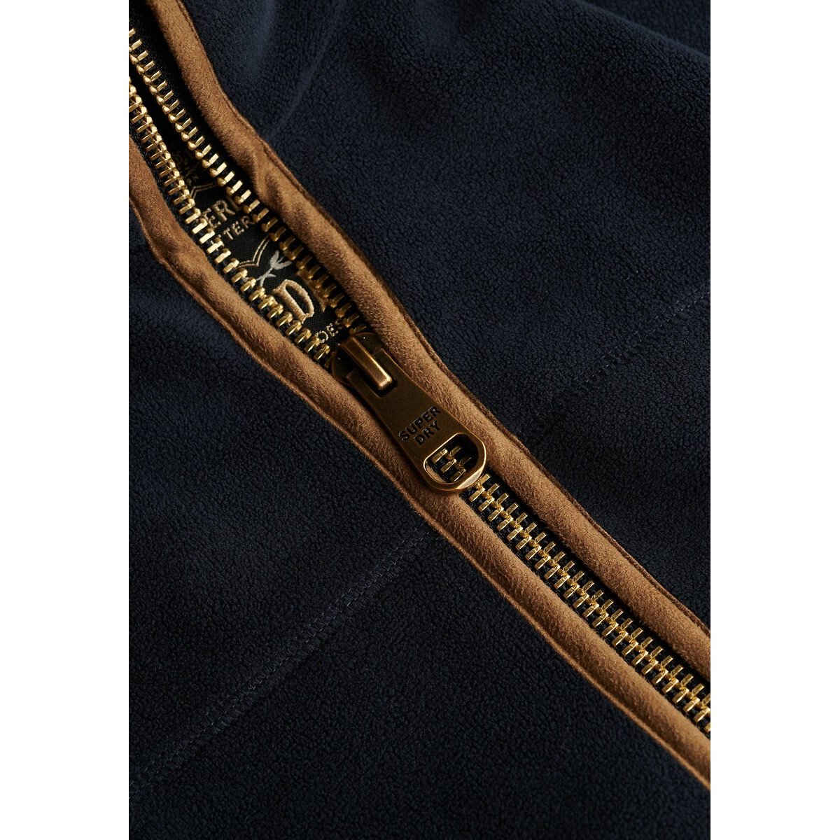 Estate Zip-Up Fleece navy blue, SUPERDRY