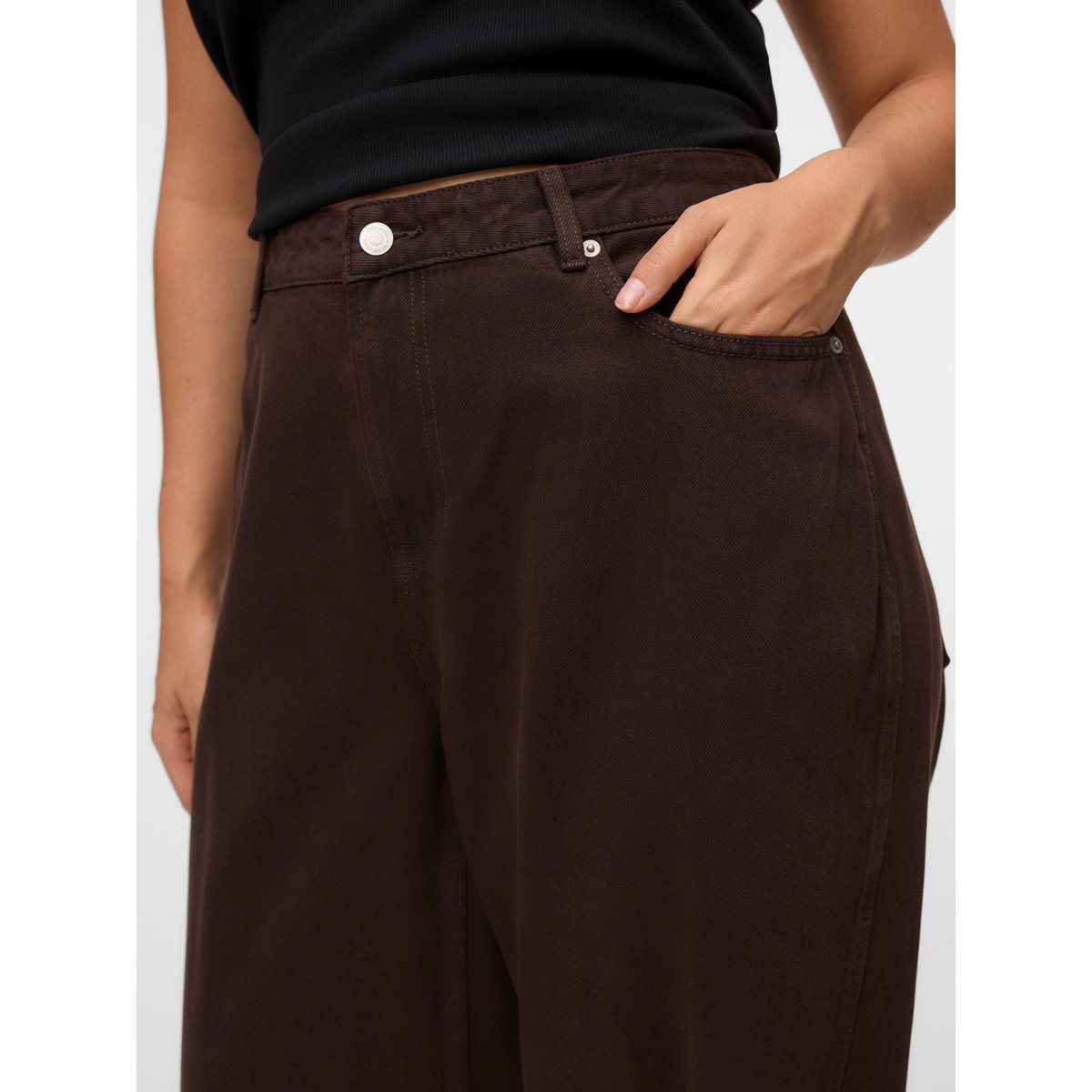 Jean marron - chocolate torte, VERO MODA